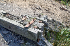 Nant-y Cnyw level loading bank, August 2013
